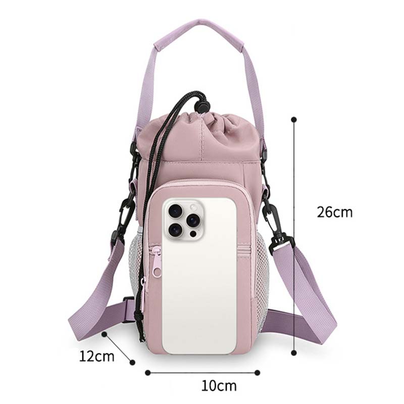 📢Last Day Special Price £7.99!! ⏰Multi-Functional Water Bottle Carrier Bag with Pockets🥤