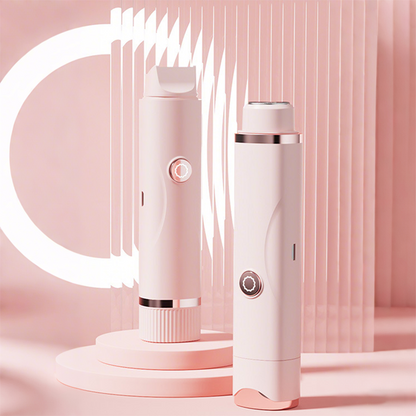 🪒 50% OFF! 💜 Electric Dual-Head Body Hair Trimmer – Waterproof, Hypoallergenic & Perfect for Sensitive Skin! 🚿✨