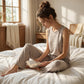 Women's Sleeveless Top & Drawstring Pants Set