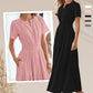 💕HOT SALE 67% OFF💕Women's Boho Chic Smocked Waist Maxi Dress