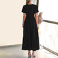 💕HOT SALE 67% OFF💕Women's Boho Chic Smocked Waist Maxi Dress