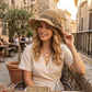 👒LAST DAY SALE ONLY ￡9.99!🌞Elegant Woven Straw Sun Hat with Bow