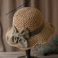 👒LAST DAY SALE ONLY ￡9.99!🌞Elegant Woven Straw Sun Hat with Bow