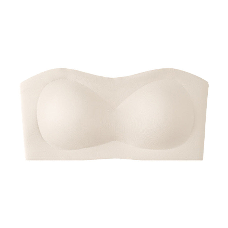 ⛱️Last Day Special Price ￡7.99!!💞Womens Strapless Wireless Padded Bandeau Bra