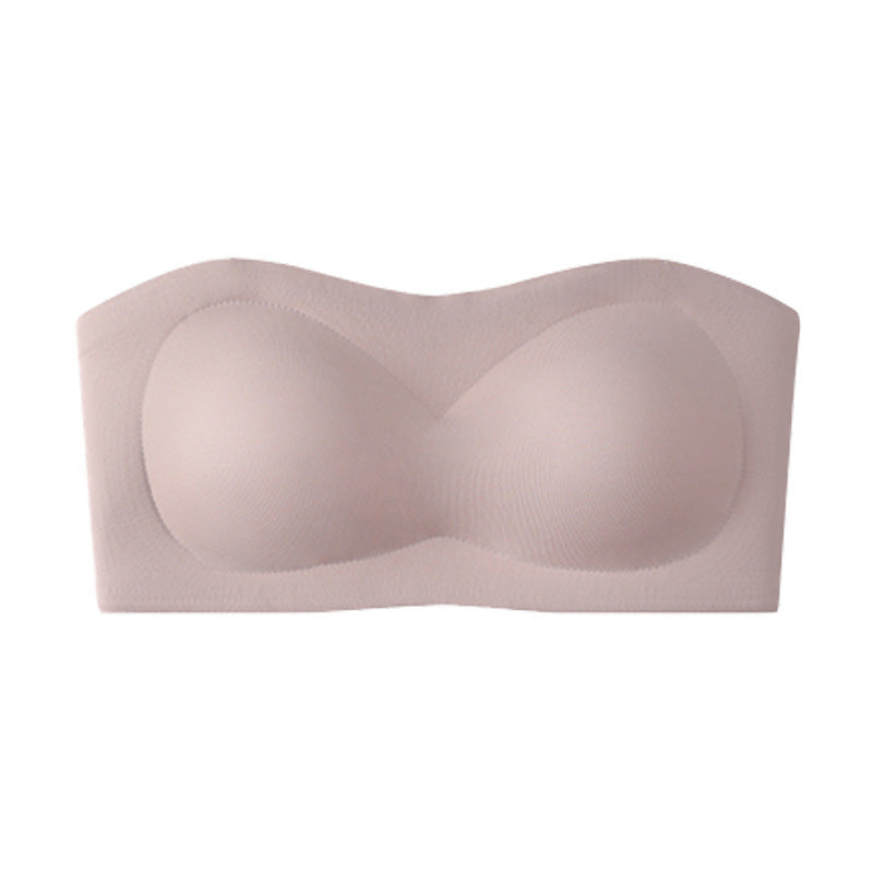 ⛱️Last Day Special Price ￡7.99!!💞Womens Strapless Wireless Padded Bandeau Bra