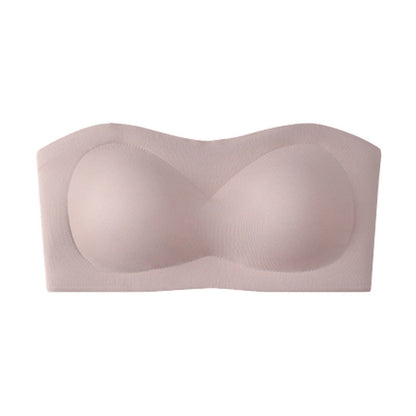 ⛱️Last Day Special Price ￡7.99!!💞Womens Strapless Wireless Padded Bandeau Bra