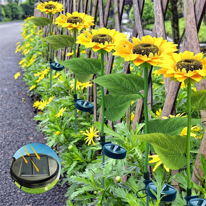 🌻 Realistic & Weatherproof | 2026 Hot Sale Solar Sunflower | IP65 Outdoor Decor