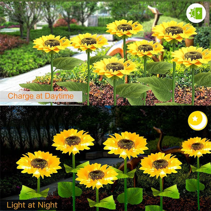 🌻 Realistic & Weatherproof | 2026 Hot Sale Solar Sunflower | IP65 Outdoor Decor