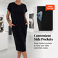 🌺Summer Hot Sale 50% OFF💐Women's Casual Short Sleeve T-Shirt Dress