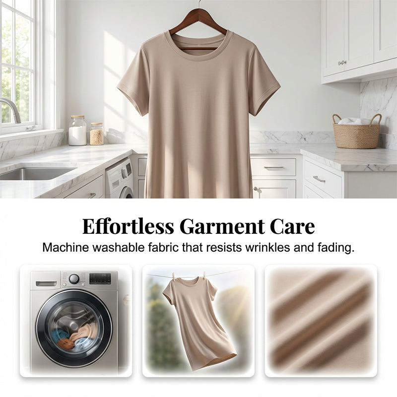 🌺Summer Hot Sale 50% OFF💐Women's Casual Short Sleeve T-Shirt Dress