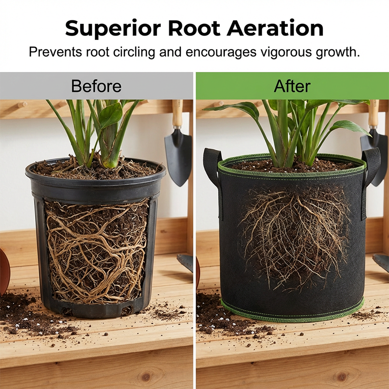 Grow Bag with Handles
