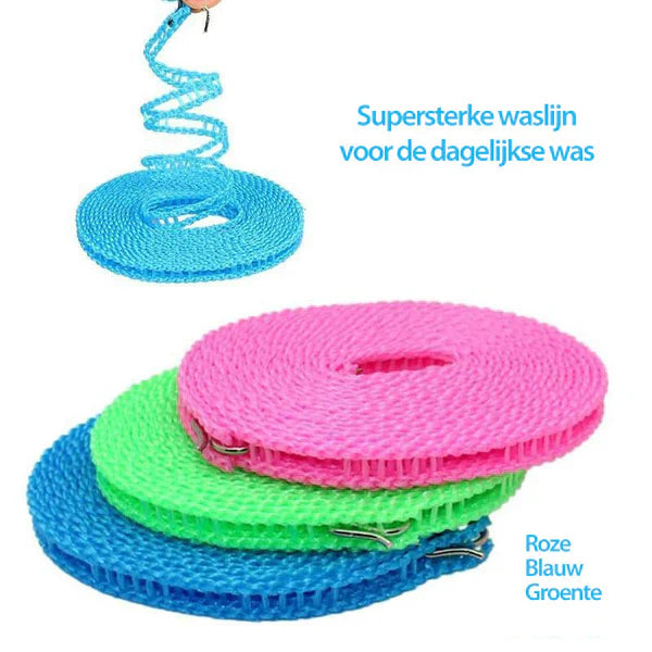 3PCS Windproof Portable Clothesline