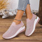 Women's Rhinestone Butterfly Slip-On Sneakers