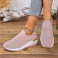 Women's Rhinestone Butterfly Slip-On Sneakers