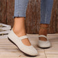 Breathable Knit Flats for Women