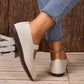 Breathable Knit Flats for Women