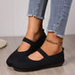 Breathable Knit Flats for Women