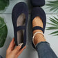 Breathable Knit Flats for Women