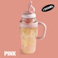 Stylish Large Capacity Sports Water Bottle with Straw