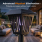 Outdoor Solar Powered Mosquito Killer Lamp-Stake or Stand Use