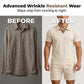 Men's Jacquard T Shirt & Shorts Set