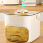 One-Press Ice Cube Maker with Storage Bin