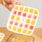 One-Press Ice Cube Maker with Storage Bin
