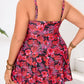 Women’s Spaghetti Straps Mini Swimdress & Triangle Bottom Set