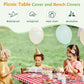 6FT Waterproof Picnic Table Cover - 3PCS/Set