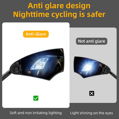 360° Adjustable Handlebar Bike Mirror