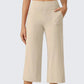 👖 LIMITED-TIME 50% OFF! ✨ Women's Casual Wide Leg Cropped Pants – Side Pockets, Breathable, Versatile 🌿
