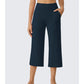 👖 LIMITED-TIME 50% OFF! ✨ Women's Casual Wide Leg Cropped Pants – Side Pockets, Breathable, Versatile 🌿