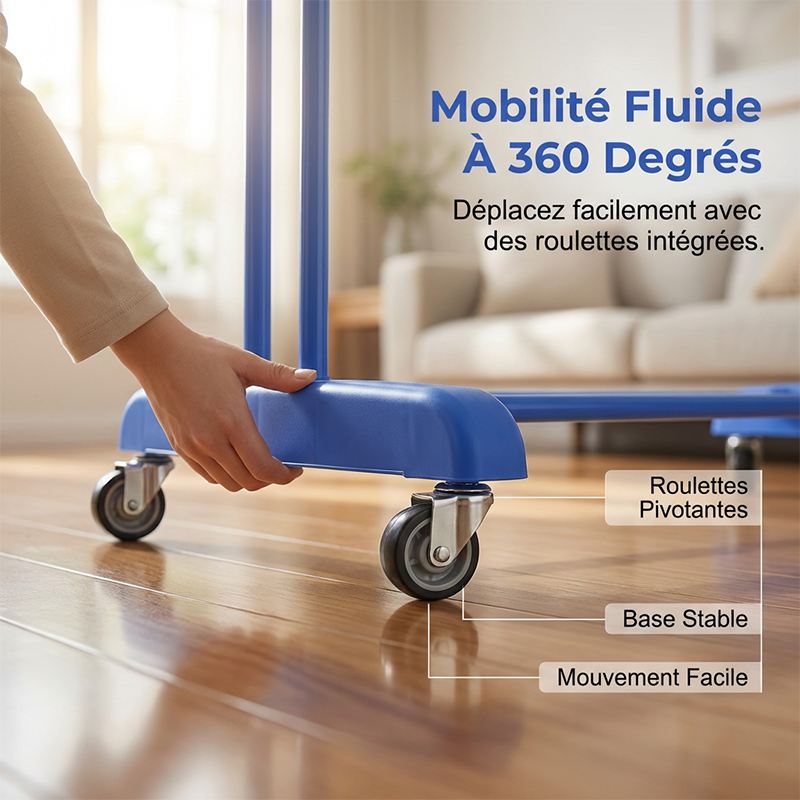 Folding Clothes Dryer on Wheels
