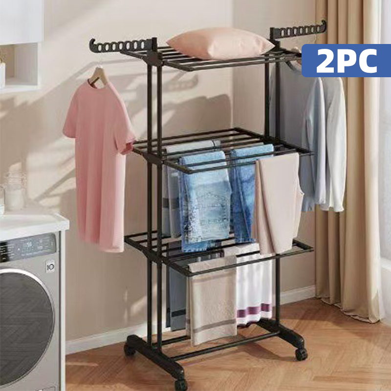 Folding Clothes Dryer on Wheels