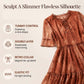 Women's Plus Size Floral Mesh Dress