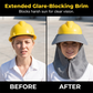 Breathable Sun Protection Hard Hat Shade