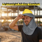 Breathable Sun Protection Hard Hat Shade