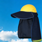 Breathable Sun Protection Hard Hat Shade