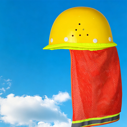 Breathable Sun Protection Hard Hat Shade
