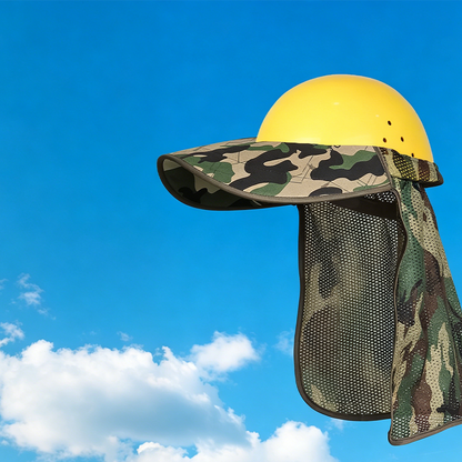 Breathable Sun Protection Hard Hat Shade