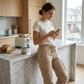 Women's Lightweight Cargo Jogger Pants with Pockets